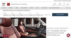 Desktop Screenshot of bouchercadillac.com